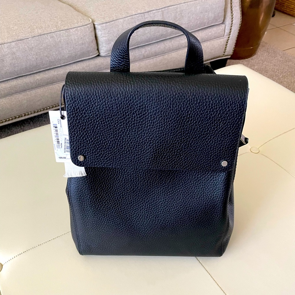 Nordstrom Treasure and Bond real leather Backpack